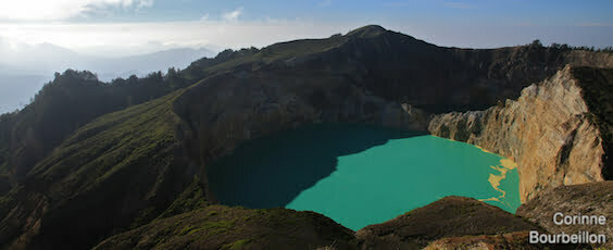 Volcan Kelimutu. Flores, Indonésie. Juillet 2011. Volcan Kelimutu. Flores, Indonésie. Juillet 2011.