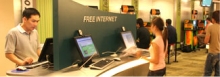 Singapore Airport free web acces