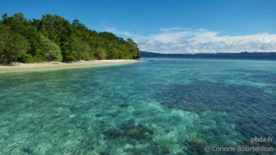 Raja Ampat, Kri Island. Sorido Bay Resort. Indonésie, juillet 2012.