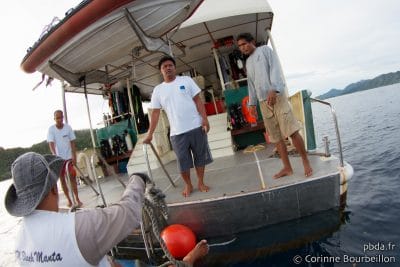 Croisière-plongée Raja Ampat (Black Manta). Papouasie, Indonésie. Mars 2012.