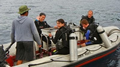 Croisière-plongée à Raja Ampat. Papouasie, Indonésie. Mars 2012.
